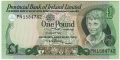 Provincial Bank Of Ireland Ltd 1 Pounds,  1. 1.1979
